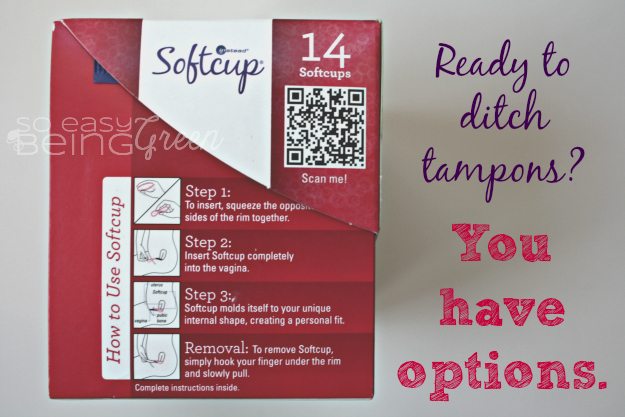 Softcup Menstrual Cup Options