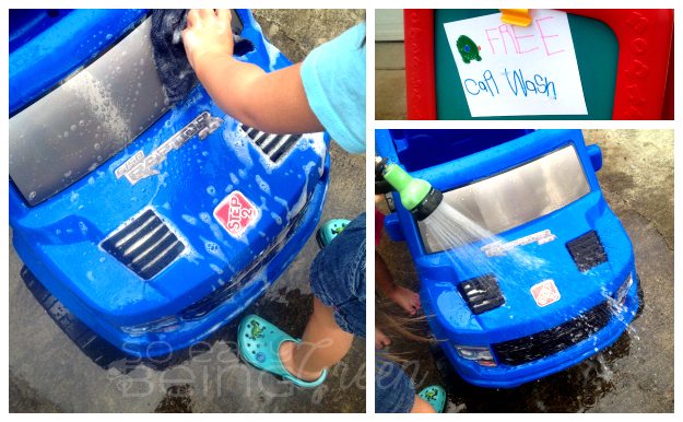 Car Wash Collage