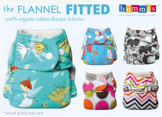 Bummis Flannel Fitted Prints