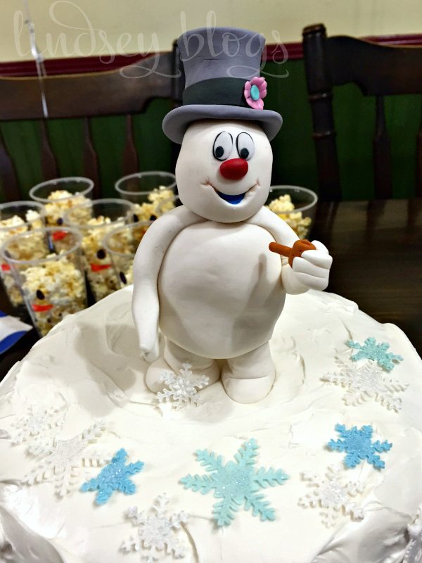 Frosty the Snowman Cake Topper