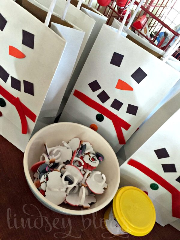 Frosty the Snowman Party Bags