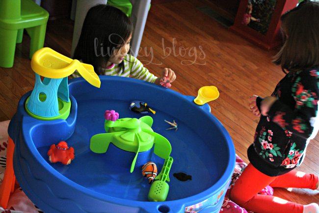 Finding Dory Water Table Inside