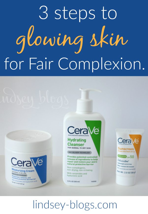 3 Steps Glowing Skin Fair Complexion