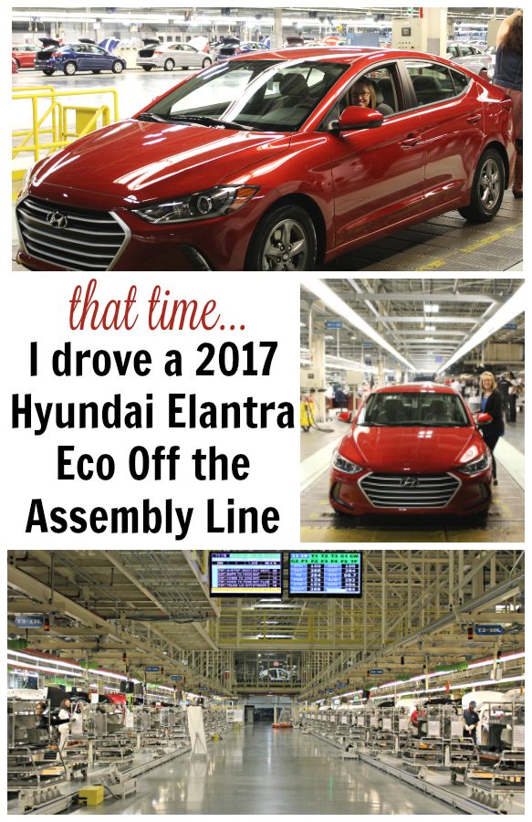 Hyundai Elantra Eco Assembly Line Pin