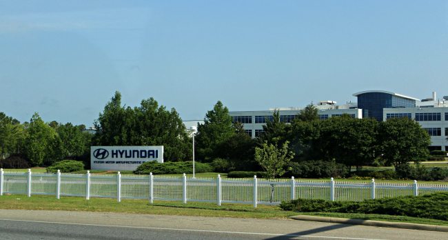 Hyundai Manufacturing Plant Alabama