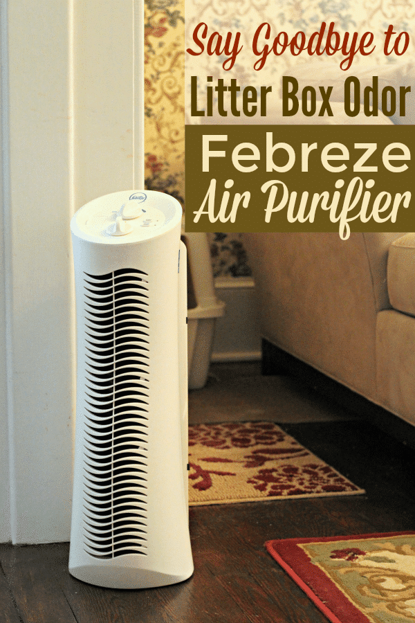 Say Goodbye to Litter Box Odor with the Febreze Air Purifier