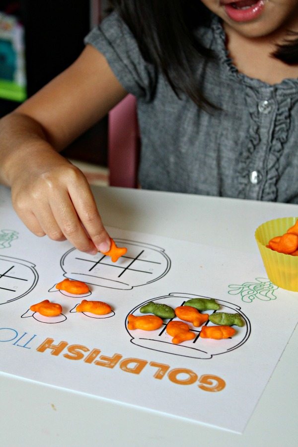 Goldfish Tic Tac Toe Games to Play with Your Kids [+ Free Printable!]
