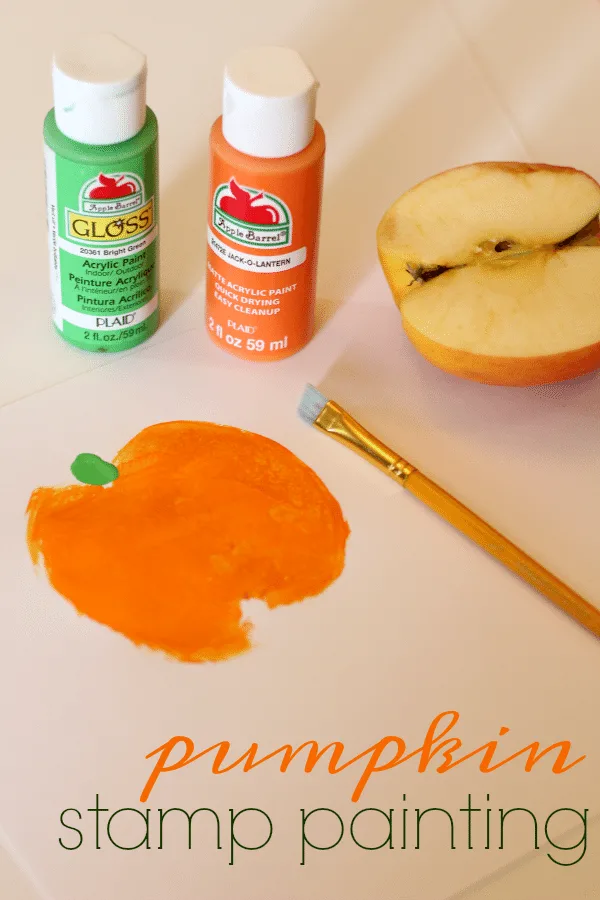 pumpkin-stamp-painting-with-apple