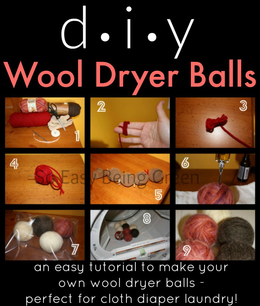 DIY Wool Dryer Balls