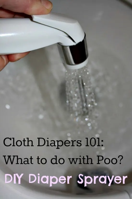 DIY Diaper Sprayer for Cloth Diapers
