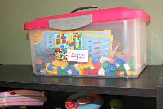 Organized Legos