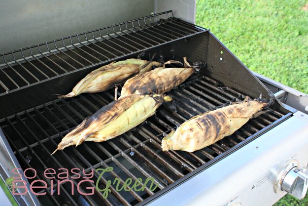 grill corn in husks until husks become brown, about 20 minutes