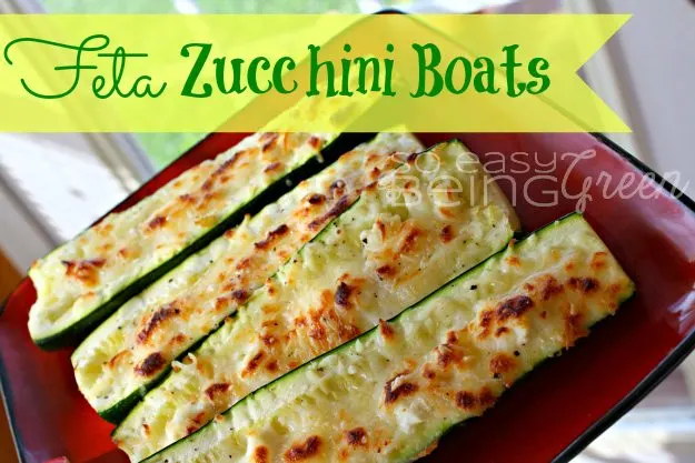 Feta Zucchini Boats