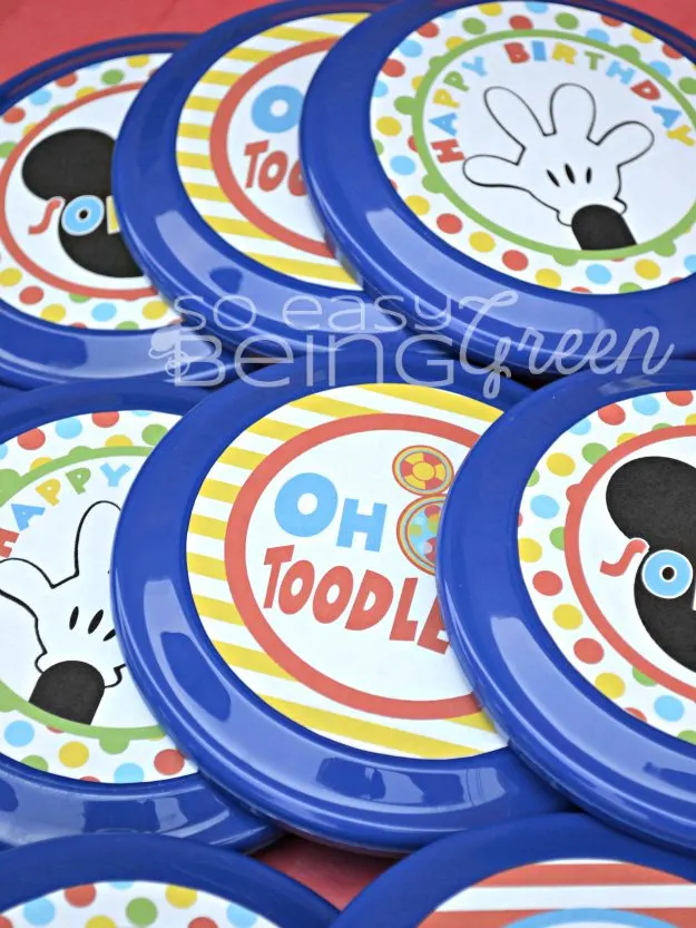 Mickey Mouse Frisbees