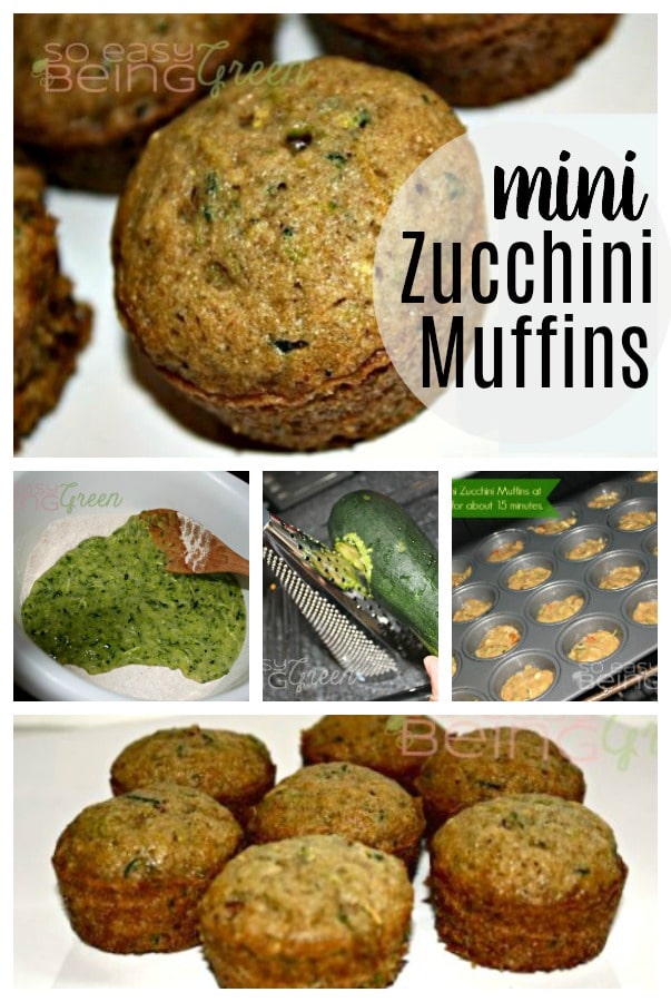 Mini Zucchini Muffins