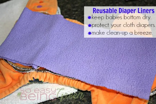 reusable diaper liners pros