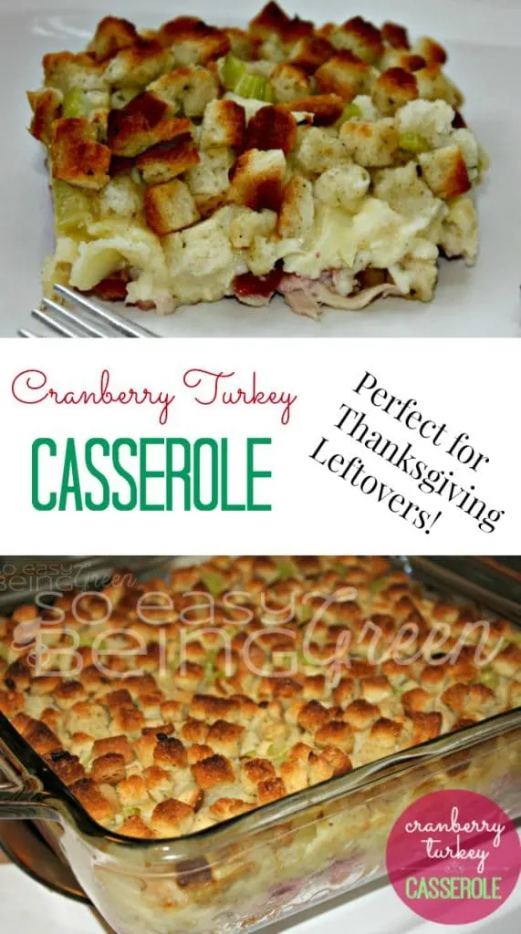 Thanksgiving Leftovers Casserole