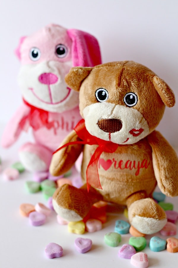 DIY Personalized Stuffed Animals from Dollar Tree