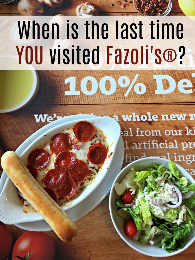 5 Reasons My Family Always Agrees to a Fazoli's Dinner Night